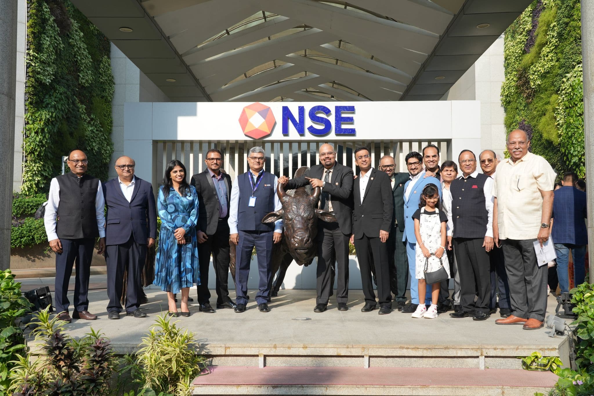 Official listing ceremony of Invicta celebrating the milestone.