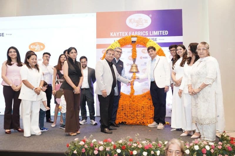 Official listing ceremony of Kaytex celebrating the milestone.